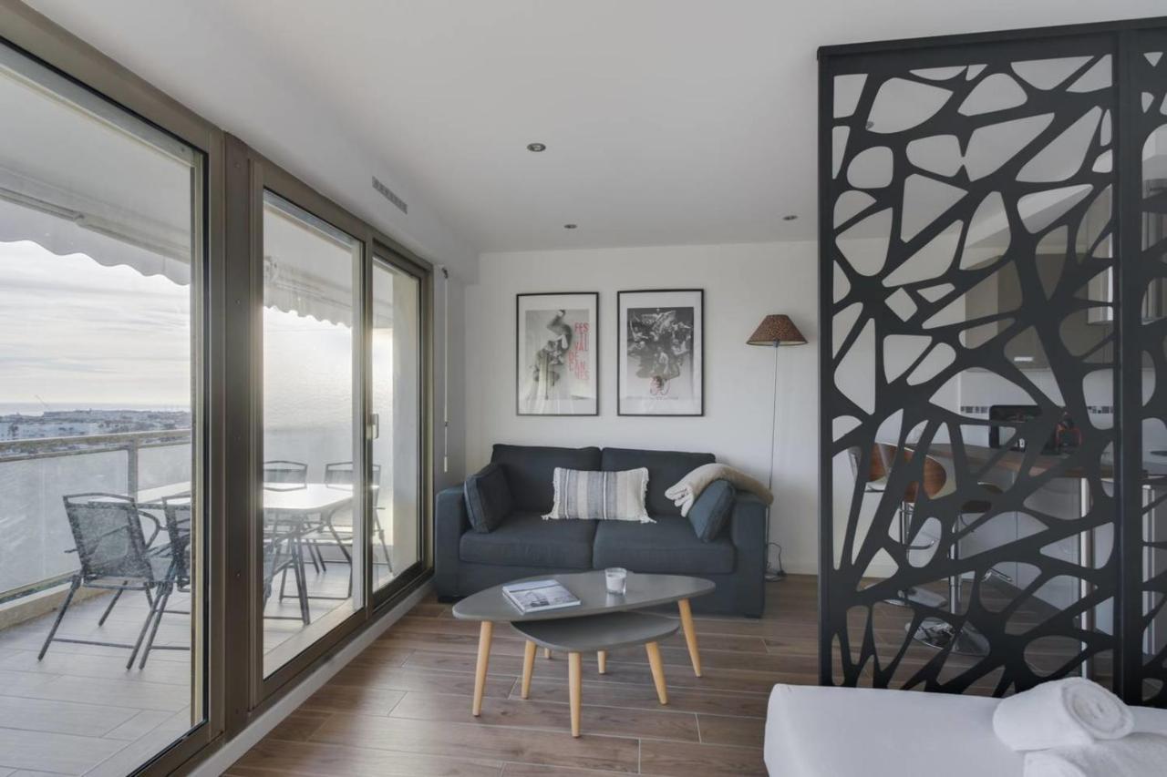 We Cannes ! Terrace Sea View Swimming Pool Car Park Cannes Center Apartment Cannes